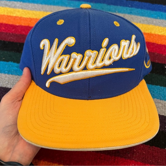 Mitchell and Ness Golden State Warriors SnapBack Hat Hand washed - Picture 10 of 15
